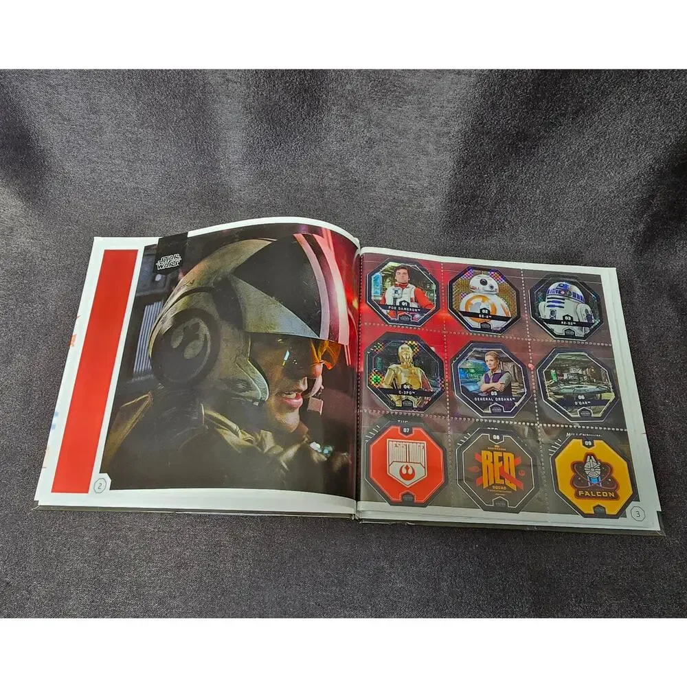 Star Wars Cosmic Shells Collectors Album Winn Dixie Exclusive